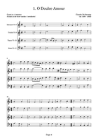 4 Chancons Recorder scores gallery preview page 4