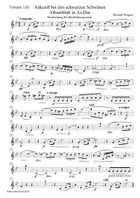 Ankunft bei den schwarzen Schwänen Brass Quintet scores gallery preview page 5