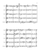 Good Day Sunshine Saxophone Quintet scores gallery preview page 4