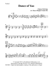 Dance of Yao - Violin 1
