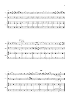 Ronde and Saltarello for Viola and Bassoon Duet Bassoon scores gallery preview page 3