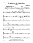 Invasion of the Unicyclists - Oboe 1