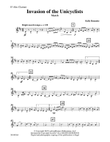 Invasion of the Unicyclists - Alto Clarinet