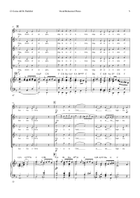 O Come All Ye Faithful (Adeste Fideles) - Choir Parts for Pops Orchestra arrangement, Key of Eb to F 4-Part scores gallery preview page 5