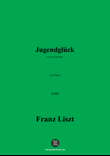 Liszt-Jugendglück,in B Major