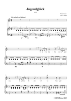 Liszt-Jugendglück,in F Major Piano, Vocal scores gallery preview page 3