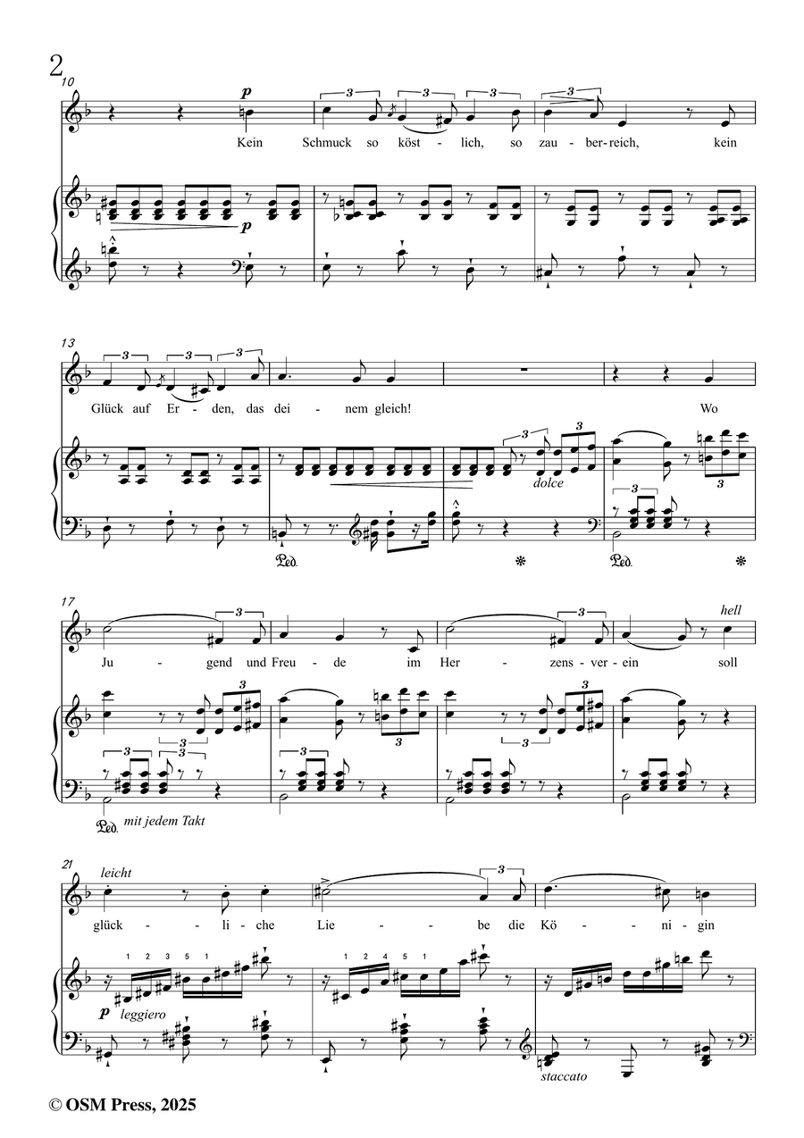Liszt-Jugendglück,in F Major by Franz Liszt Piano, Vocal - Digital Sheet Music page 4