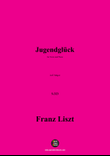 Liszt-Jugendglück,in E Major