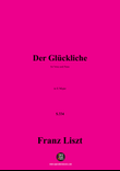 Liszt-Der Gluckliche,in E Major