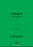 C. Loewe-Taubenpost,in C Major