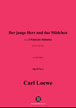 C. Loewe-Der junge Herr und das Mädchen,in A flat Major