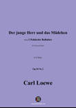 C. Loewe-Der junge Herr und das Mädchen,in G Major