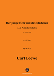 C. Loewe-Der junge Herr und das Mädchen,in D flat Major