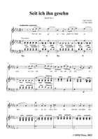 C. Loewe-Seit ich ihn gesehn,in D flat Major Piano, Vocal scores gallery preview page 3