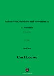 C. Loewe-Süßer Freund,in C Major