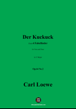 C. Loewe-Der Kuckuck,in C Major