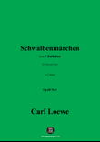 C. Loewe-Schwalbenmarchen,in C Major
