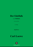 C. Loewe-Der Edelfalk,in C Major