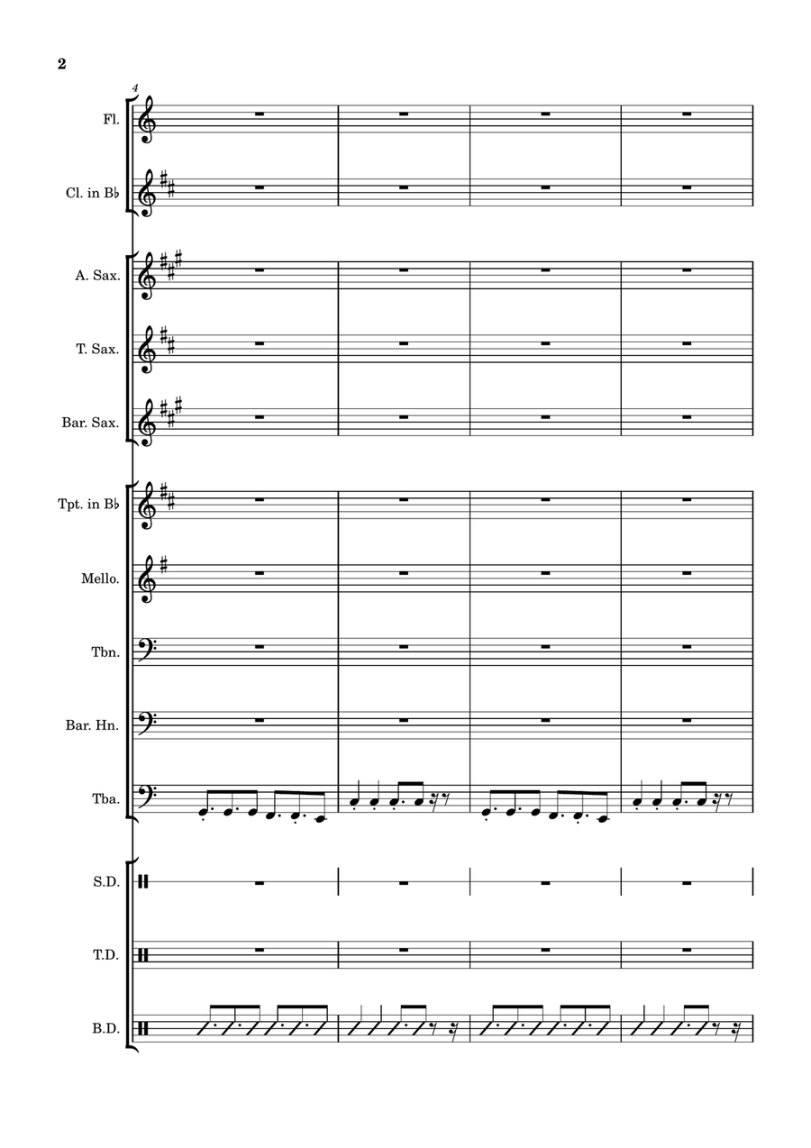Soda Pop Marching Band - Digital Sheet Music page 2