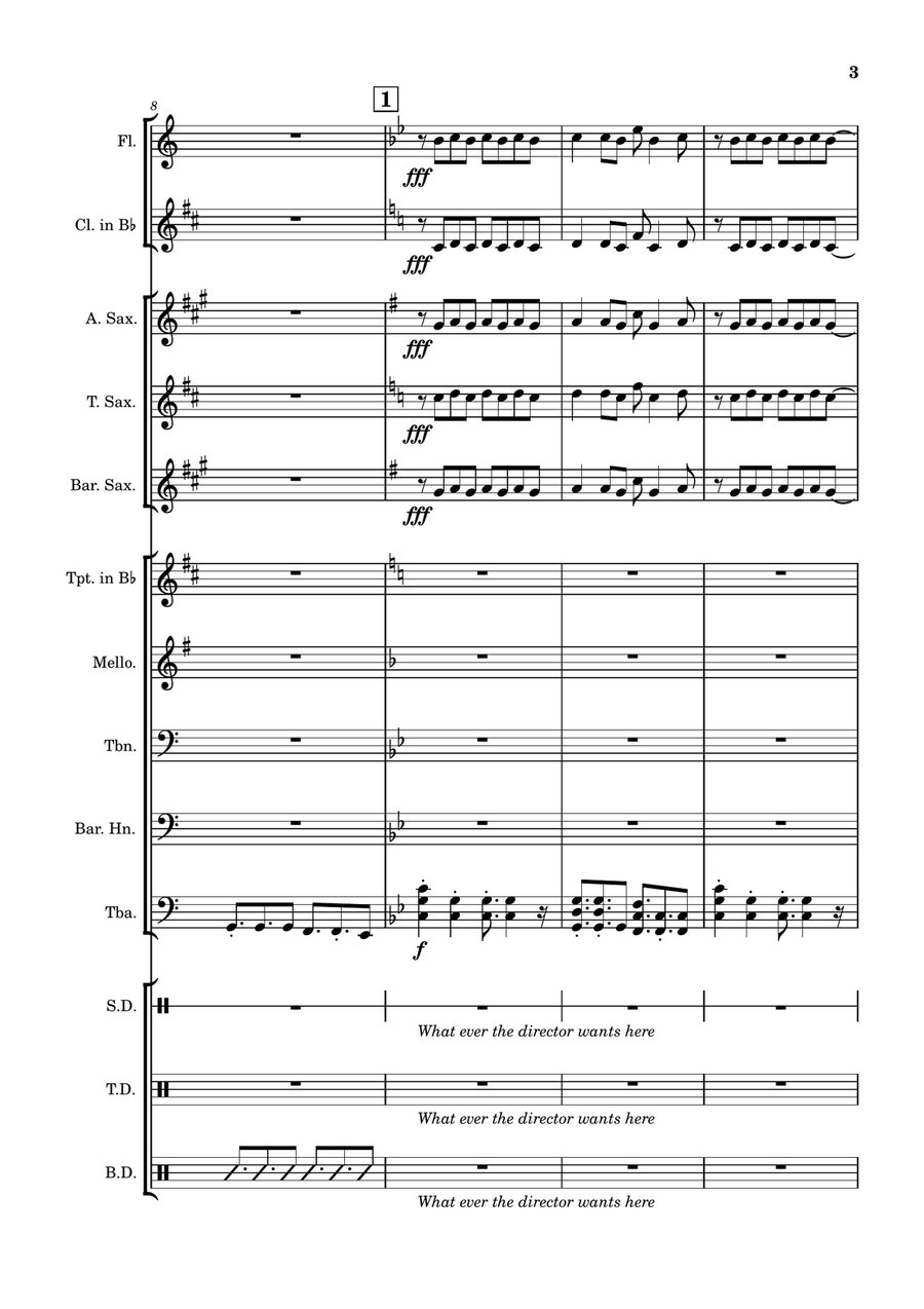 Soda Pop Marching Band - Digital Sheet Music page 3