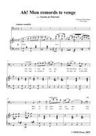 Meyerbeer-Ah!Mon remords te venge,in F Major Piano, Vocal scores gallery preview page 3