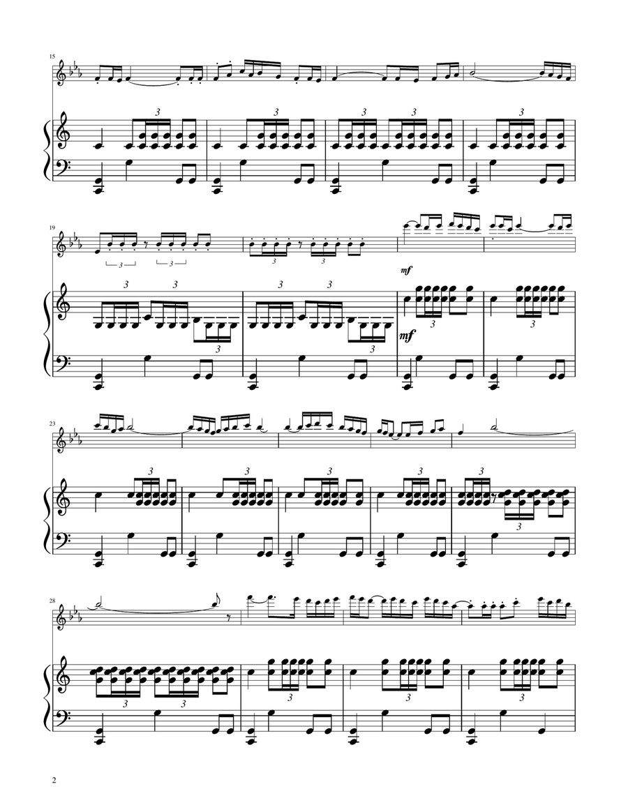 Bolero - Ravel - Clarinet in A Solo w/Piano by Maurice Ravel A Clarinet - Digital Sheet Music page 2