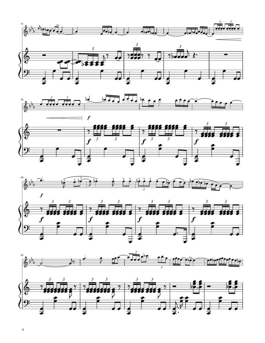 Bolero - Ravel - Clarinet in A Solo w/Piano by Maurice Ravel A Clarinet - Digital Sheet Music page 4