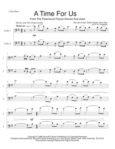 A Time For Us (Love Theme)