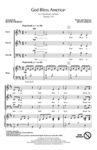 God Bless America 3-Part scores gallery preview page 3