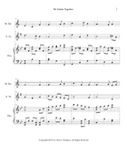 We Gather Together (Trio for Trumpet, Alto Sax and Piano) Small Ensemble scores gallery preview page 6