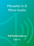 Minuetto in D Minor Audio