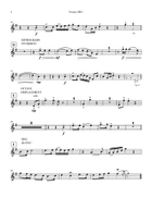 Happy Birthday Melodic Variations Brass Quintet scores gallery preview page 3