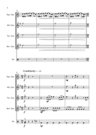 Golden Saxophone Quartet scores gallery preview page 4