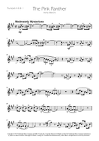 The Pink Panther Brass Trio scores gallery preview page 3