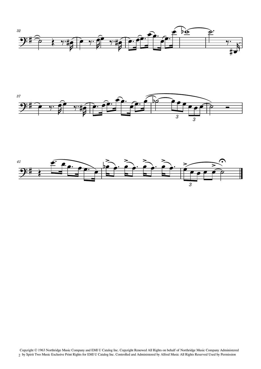 The Pink Panther by Henry Mancini String Trio - Digital Sheet Music page 4