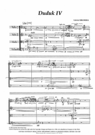 Duduk IV String Quartet scores gallery preview page 3