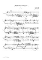 Early Preludes Piano Solo scores gallery preview page 5