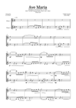 "Ave Maria" (Gounod) - Beautiful EASY version for OBOE DUET. mini preview