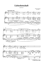 R. Schumann-Liebesbotschaft,in D Major Piano, Vocal scores gallery preview page 3