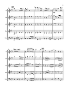 Good Day Sunshine Woodwind Quintet scores gallery preview page 4