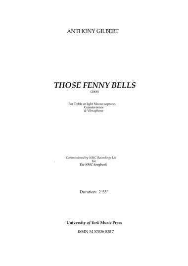 Those Fenny Bells
