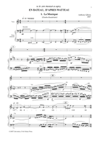 En Bateau, d'après Watteau (piano reduction) Piano, Vocal scores gallery preview page 3