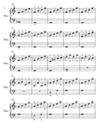 Zadok the Priest 2nd Edition Easy Piano Sheet Music Piano Method scores gallery preview page 3