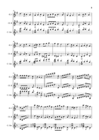 Deck the Hall - Clarinet Duet & Guitar (With Parts). Clarinet Duet scores gallery preview page 3