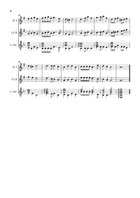 Deck the Hall - Clarinet Duet & Guitar (With Parts). Clarinet Duet scores gallery preview page 4
