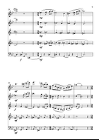 Allegro for Wind Quintet Woodwind Quintet scores gallery preview page 5