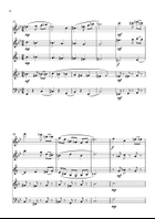 Allegro for Wind Quintet Woodwind Quintet scores gallery preview page 6