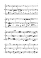 Deck the Hall - Clarinet, Bassoon & Guitar (With Parts) Small Ensemble scores gallery preview page 3