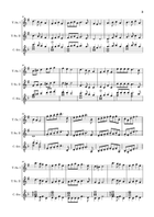 Deck the Hall - T. Sax. Duet & Guitar (With Parts) Small Ensemble scores gallery preview page 3