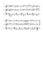 Deck the Hall - S. Sax., B. Sax. & Guitar (With Parts) Small Ensemble scores gallery preview page 4